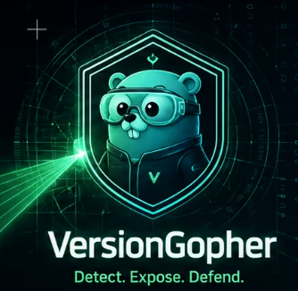 VersionGopher mascot shield